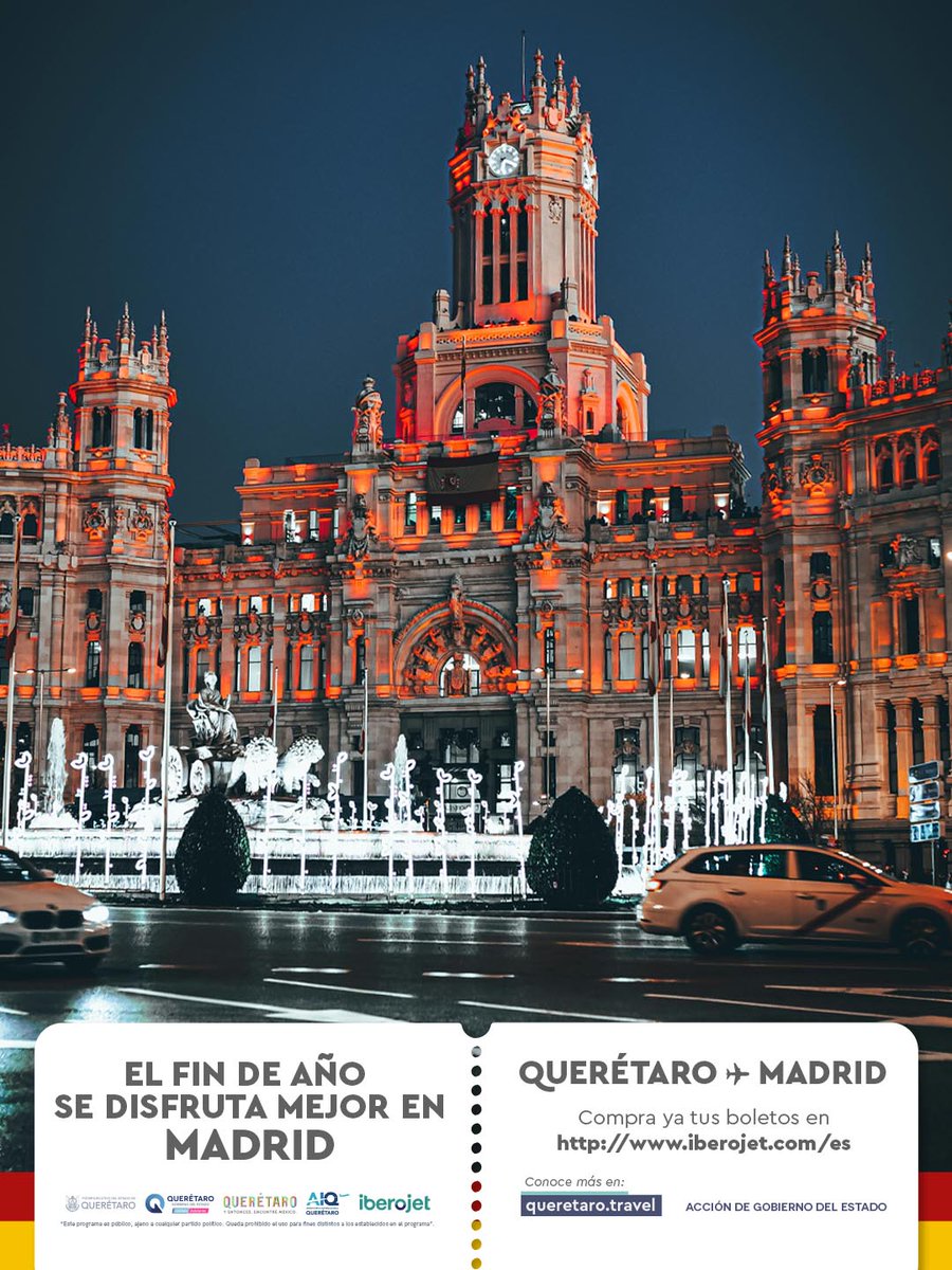 El sueño de conectar al Bajío con Europa ya es una realidad.
Madrid te espera con historia, cultura y miles de posibilidades… y podrás estar ahí en a través de un solo vuelo directo.