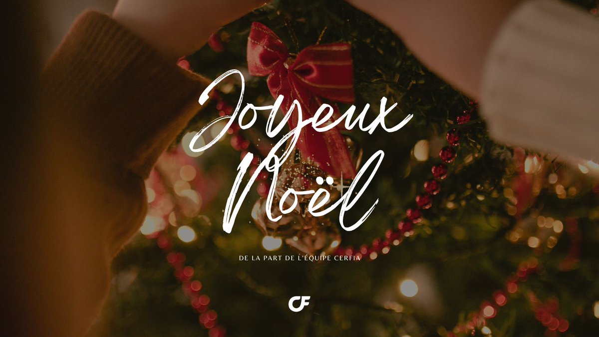 CerfiaFR's tweet image. 🎄🎅 Joyeux Noël de la part de l’équipe Cerfia ! 🧡