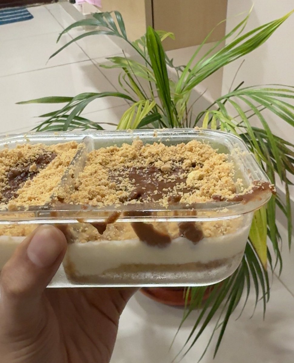 Made biscoff cheesecake today