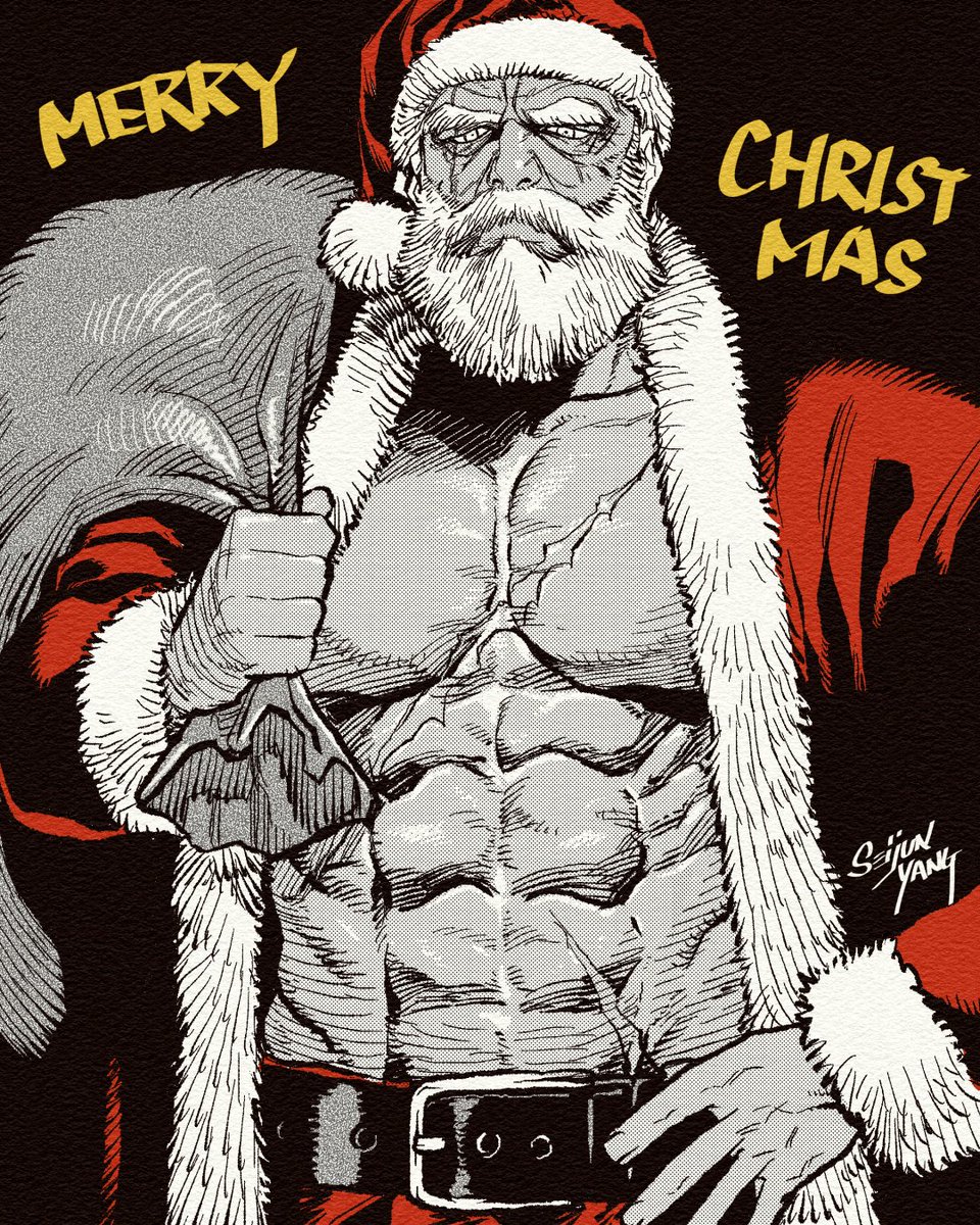 "산타할아버지는 알고 계신대, 누가 착한앤지 나쁜앤지.. 오늘 밤에 다녀가신대"
"He knows if you've been bad or good..Santa Claus is coming to town."

#merrychristmas #santaclaus #manhwa #illustration