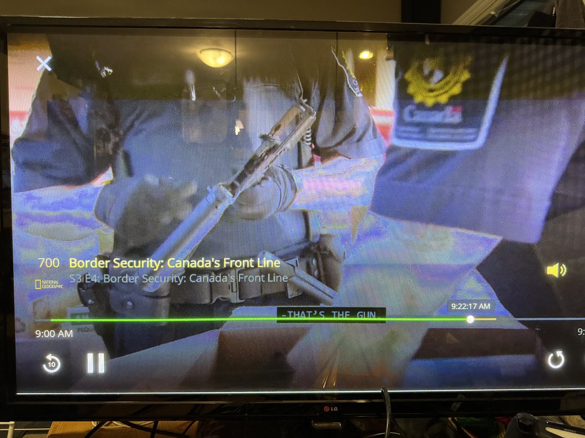 QueerInBC's tweet image. I heard from @TodMaffin that guns are smuggled into Canada. This show, Border Security: Canada’s Front Line, makes it real. Canada is so much safer due to these efforts but many weapons slip through.