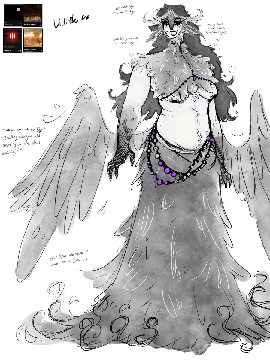 PeriodSnacks's tweet image. lillith concept even tho I’m no where near being introduced to her 
#malevolentpodcast #malevolent