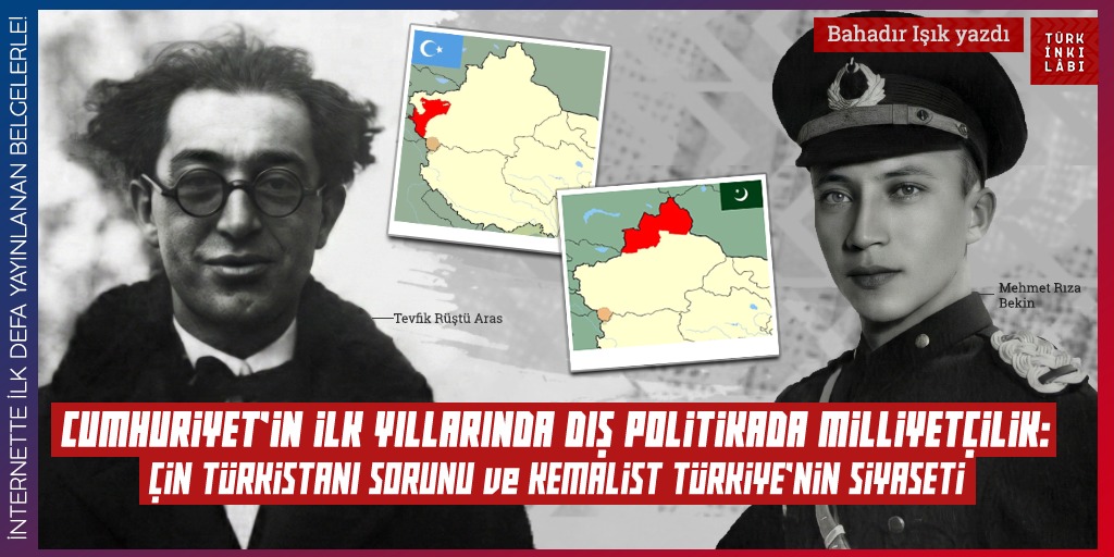 YENİ YAZI | Bahadır Işık'ın (<a href="/isikbahadir5/">Bahadır Işık #YorgunEmekçi</a>) kaleminden: 

Cumhuriyet'in İlk Yıllarında Dış Politikada Milliyetçilik: Çin Türkistanı Sorunu ve Kemalist Türkiye'nin Siyaseti

turkinkilabi.com/cumhuriyetin-i…