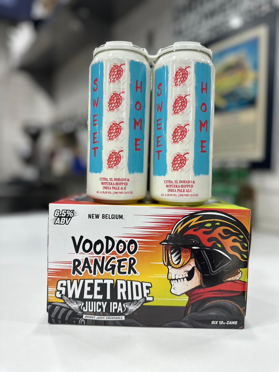 MendezFuel's tweet photo. Get ready for Christmas with new arrivals from @trippinganimals , @voodooranger and more! There's #craftbeer for everyone and our store is open today and Christmas Day!🎁🎄 https://t.co/mAvKgqVfoo