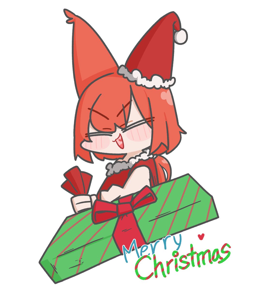 Azka_work's tweet image. Merry Christmas~
And happy new year!