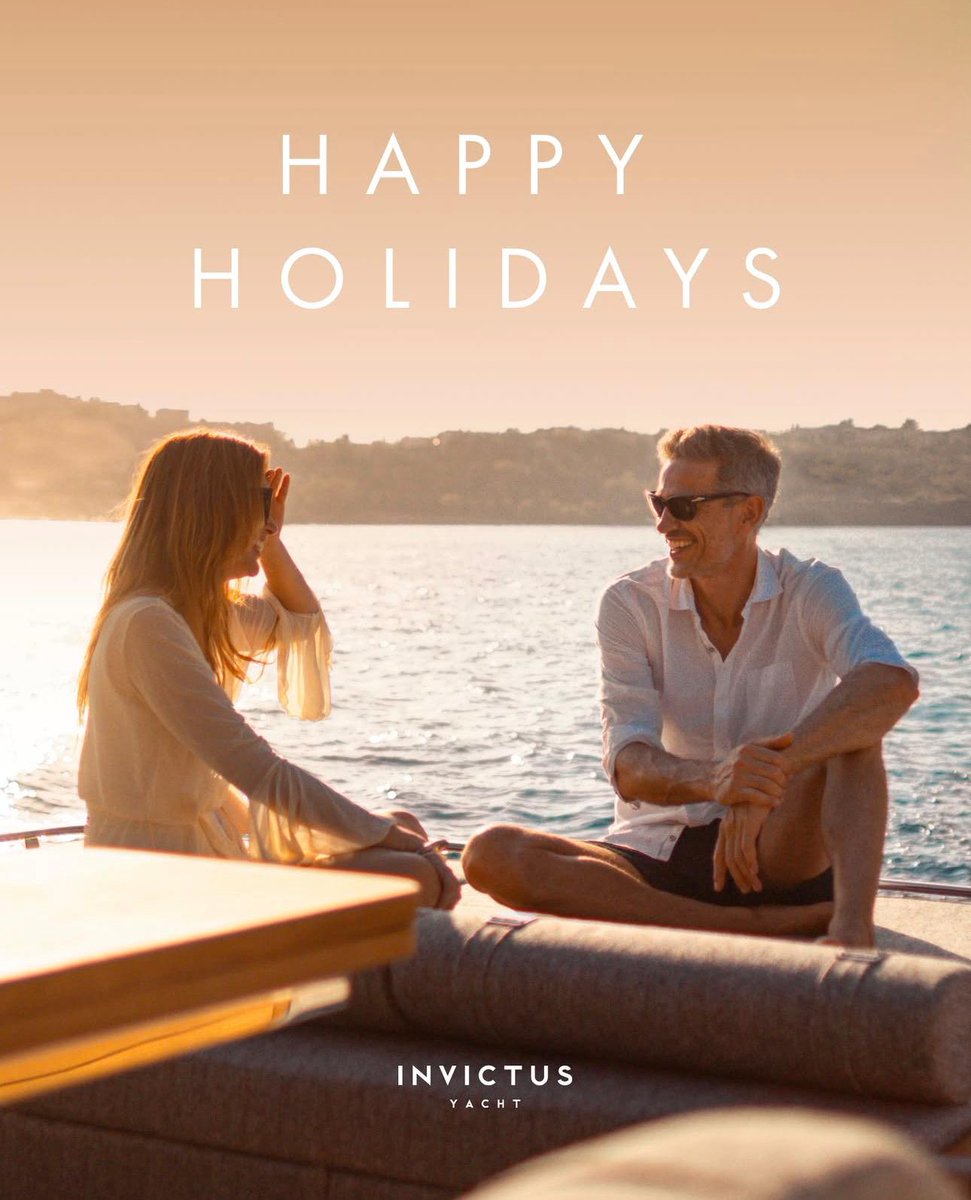 Mare_Sailing_'s tweet photo. Happy Holidays from Invictus Yachts.
Luxury is not about display —
it’s about freedom,balance,and movement at sea.
Invictus represents Italian yacht design at its purest:
clean lines,performance,and uncompromising comfort.
Full-cycle supply,worldwide delivery. https://t.co/DQyg9qdtaE