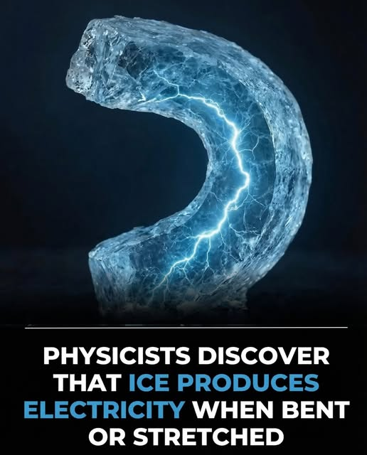 Scientists just discovered that twisting ice literally creates energy.

Though ice appears inert and non-conductive, a recent breakthrough reveals it harbors surprising electromechanical properties.

Published in Nature Physics, an international collaboration involving