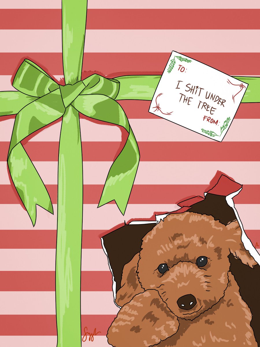 flowerfi_'s tweet image. the mica christmas card that i promised :")