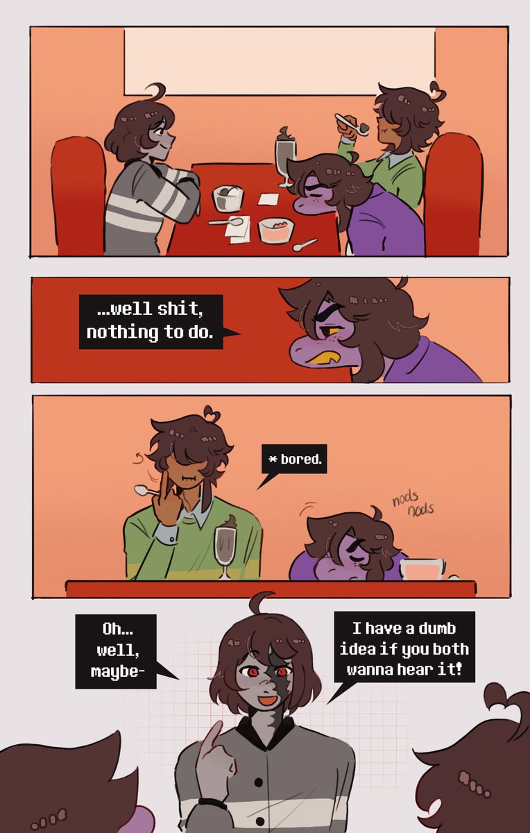 FragmentedVoid's tweet image. Got this comic of my SOULsona/VESSELsona done by @kandavers!
Thanks so much and have a merry Christmas!!!