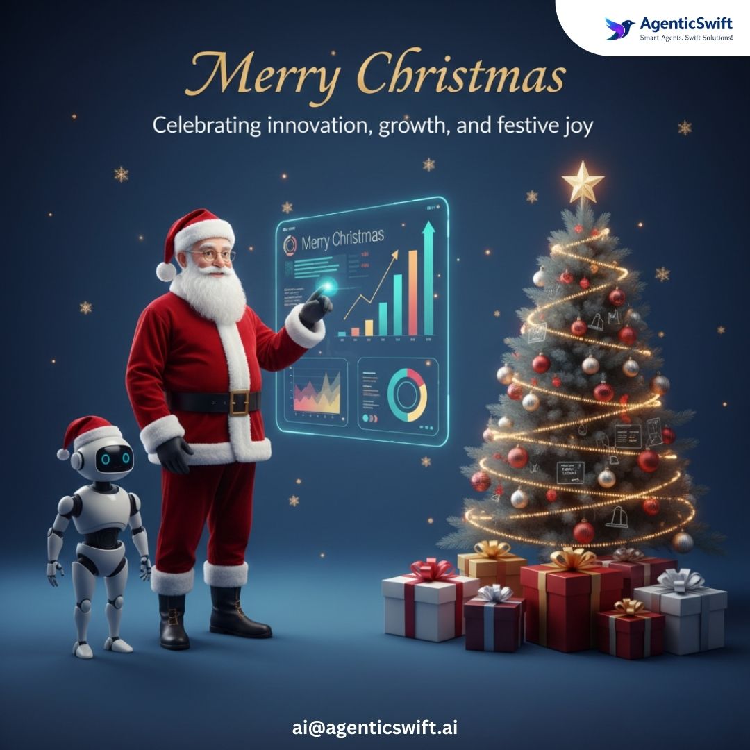 agenticswiftai's tweet image. Merry Christmas! 🎅✨
Here’s to innovation, growth, and meaningful connections.
The future is bright — and powered by AI.
#MerryChristmas #AIForGood #AgenticSwift