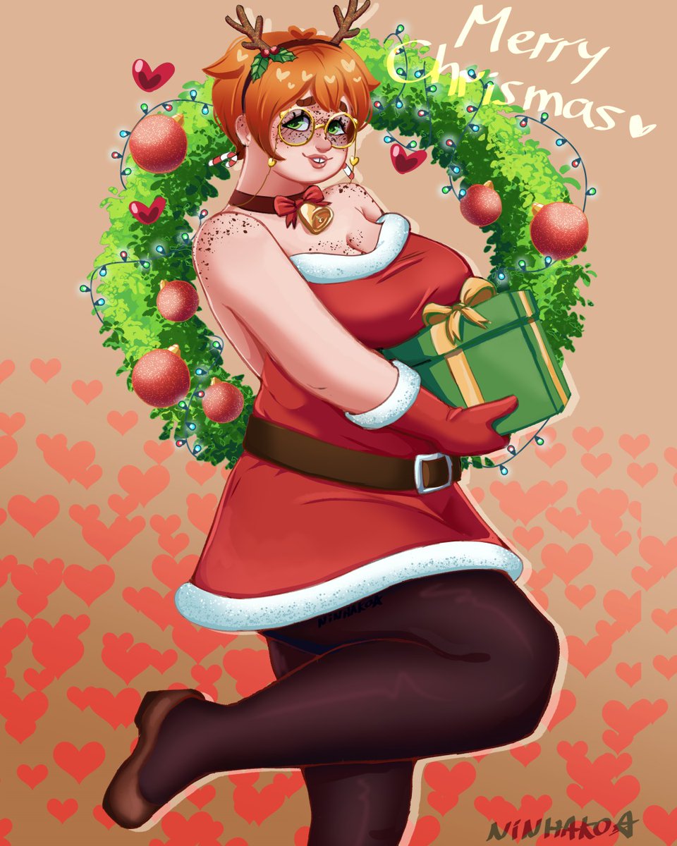 Ninhako_4's tweet image. ✨️🎄 Christmas time 🎄✨️