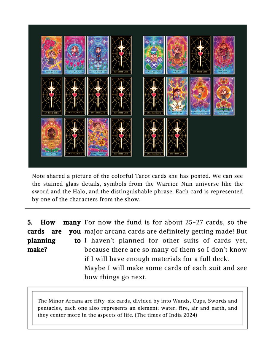 TheHaloWN's tweet image. Note's (@noooooo_te) round of questions.
Part 1.

All mistakes are mine.
#WarriorNun #SaveWarriorNun #Avatrice