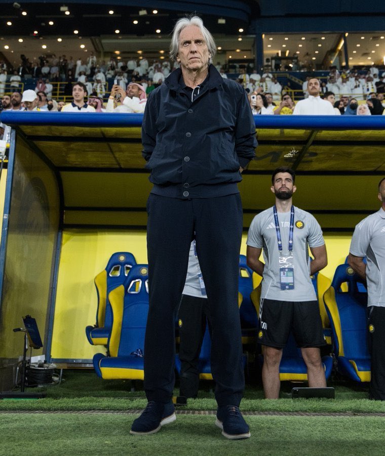 🚨— نادي النصر بقيادة جيسوس هذا الموسم :

✅ 27 نقطة من 27 في الدوري  
✅ صدارة دوري روشن
✅ تأهل إلى ثمن النهائي في آسيا 2
❌ خرج من كأس الملك
❌ خسر لقب السوبر السعودي