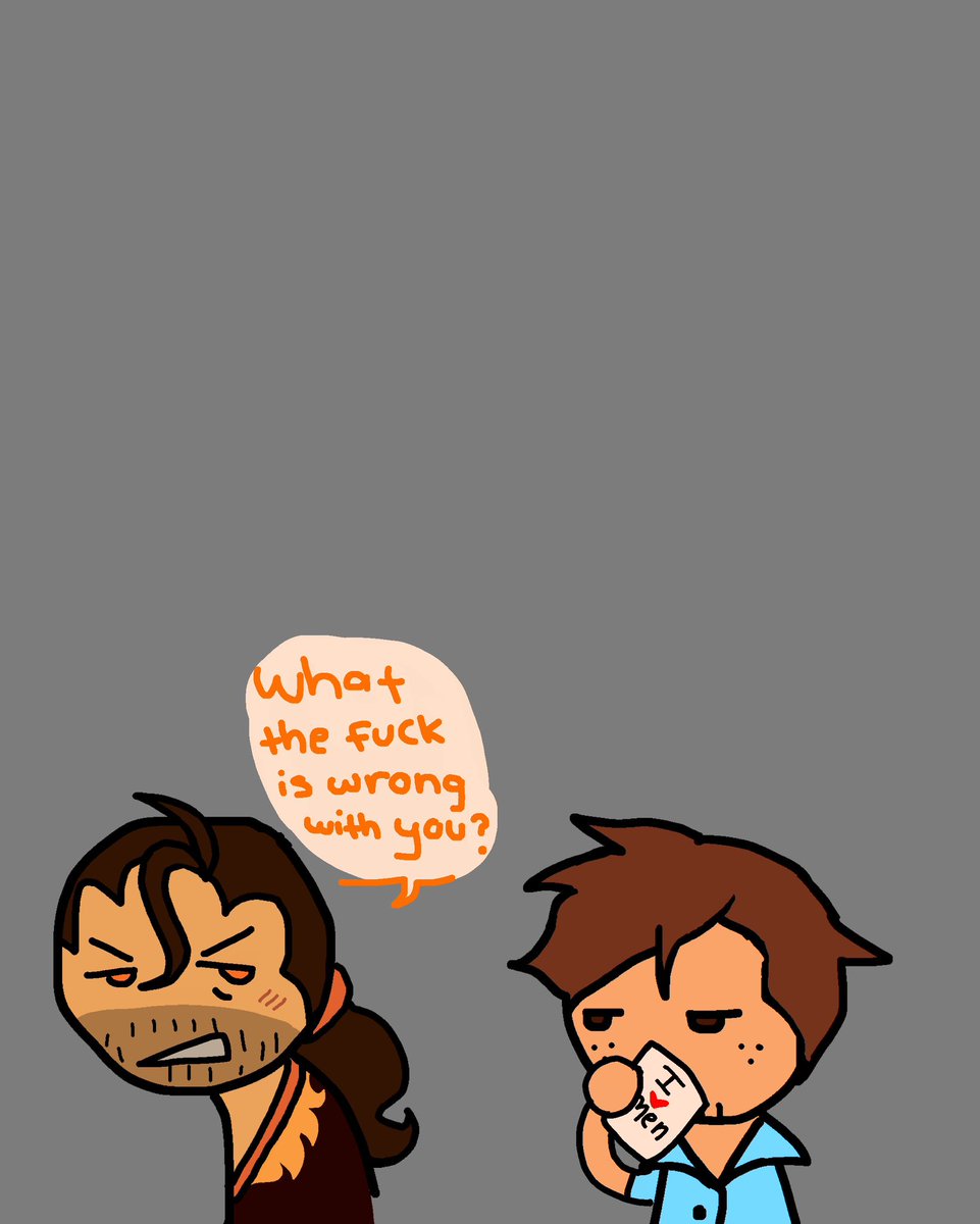 This feels out of character of Robert but I feel like he’d say it ironically just to mess with Flambae

#dispatch 
#robertrobertson 
#flambae 
#flambert