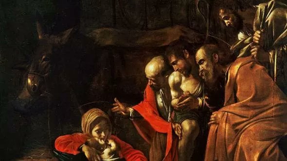 Frances83659171's tweet image. In principio erat Verbum,
prima di un oscuro bruire.
Ora l'Eterno entra nel vagito,
perché l'uomo riceva il Nome.

#UnPoeticoSentire 
Nomina prima (Il Figlio)

#BuonNatale 
#offline 

#art Caravaggio - 1609.