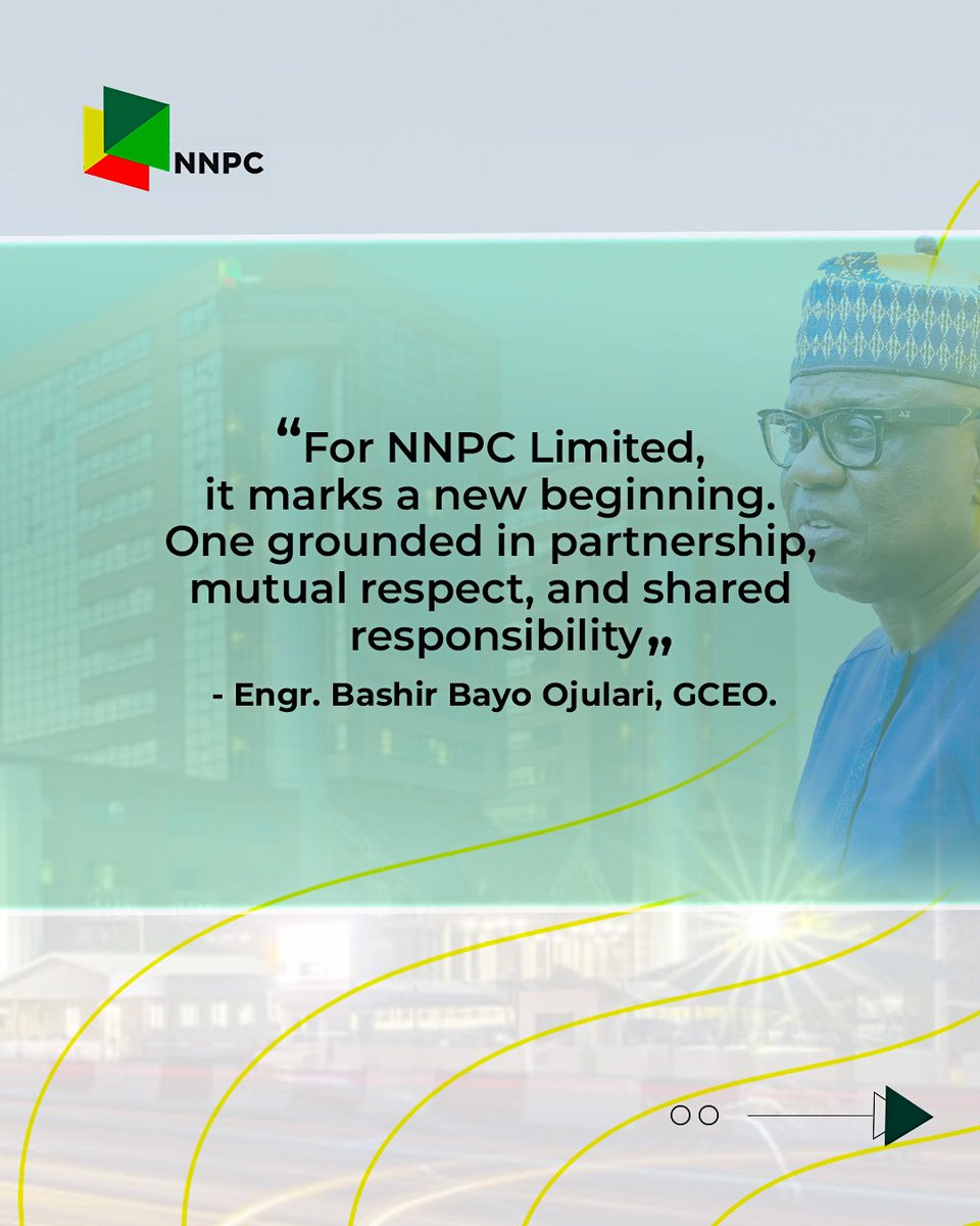 This is more than oil. This is the return of peace to Ogoniland. This is the beginning of a new dialogue. This is our commitment to responsible Energy development.

We are not simply reopening wells. We are rebuilding trust. We are reigniting hope. And we are doing it together.
