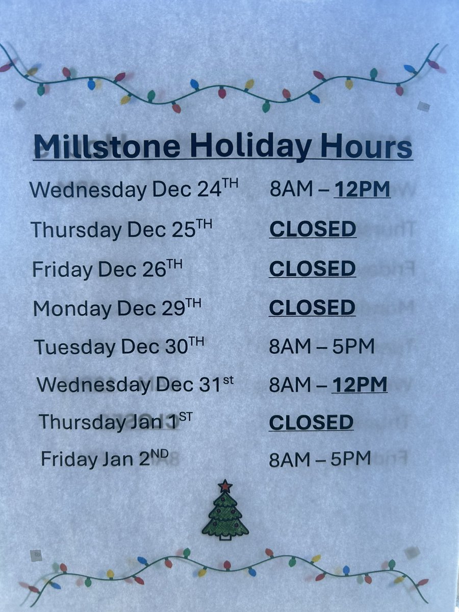 Millstone Crop tweet media