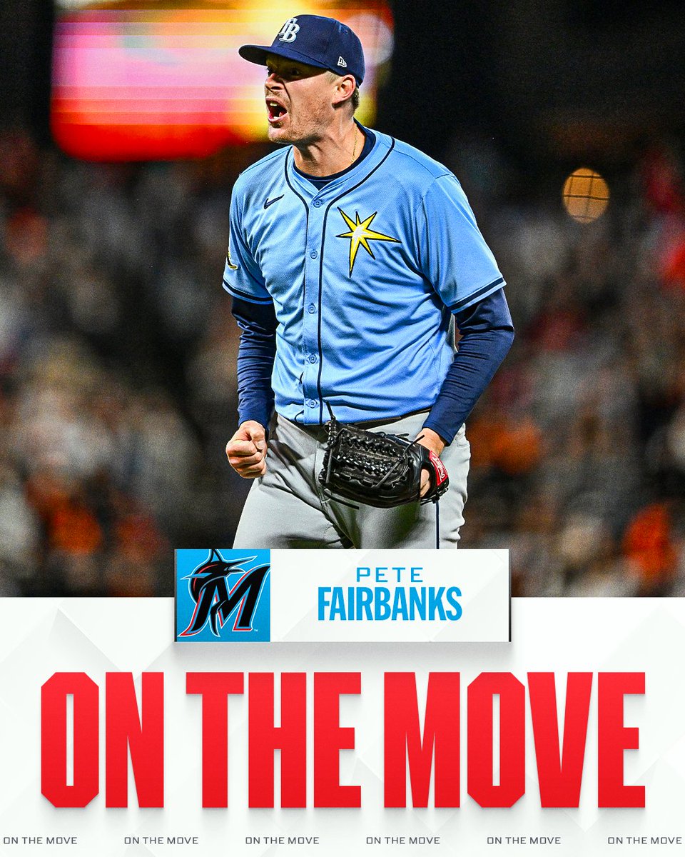 Marlins, RHP Pete Fairbanks reportedly agree to deal, per multiple reports including @MLBNetwork insider @JonHeyman.