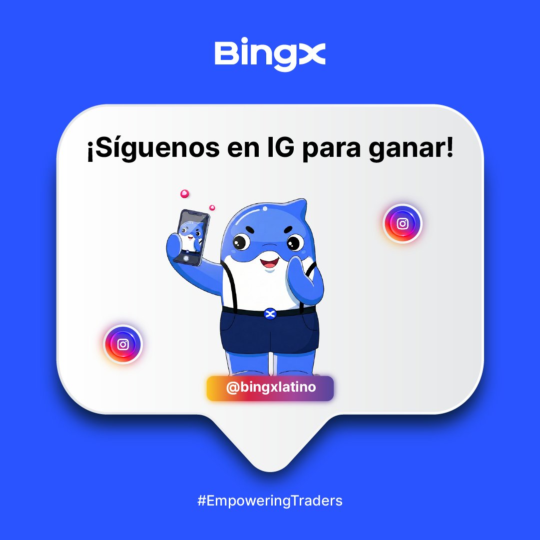 💸 ¡Sorteamos 50 USDT para 5 ganadores! (10 c/u).

👉 Síguenos en IG *bingxlatino
👉 Comparte captura en este post

🍀 Termina este viernes.