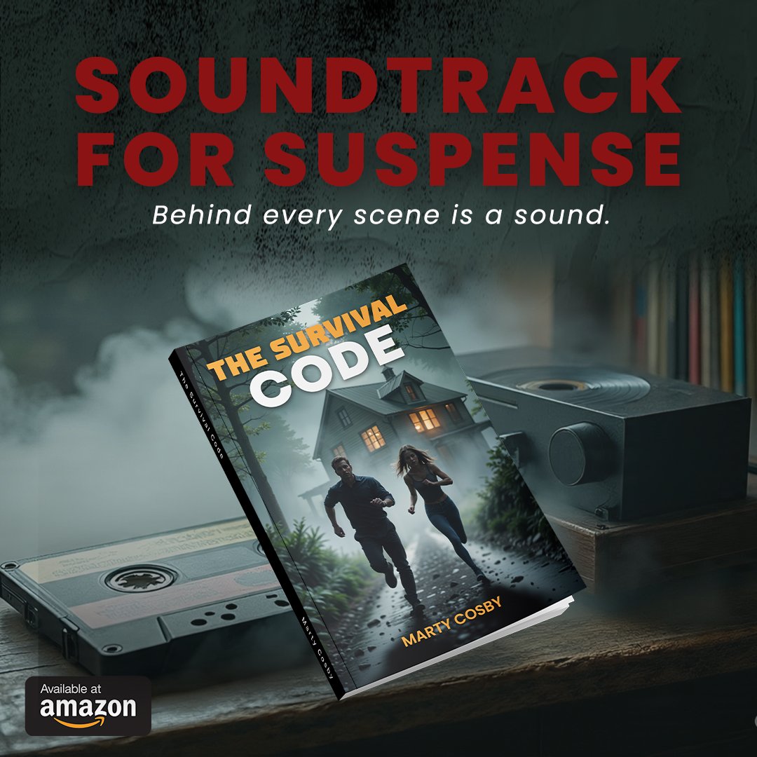 MartyCosby's tweet photo. 🎧 Soundtrack for suspense.
Behind every scene, there’s a sound… and a secret waiting to surface.
🔗 Read The Survival Code on Amazon:
https://t.co/rwW9G1c7GY
#TheSurvivalCode #SuspenseThriller #BookTeaser #DarkFiction #MysteryReads #ThrillerBooks #AmazonBooks https://t.co/F2BvuKd6Tm