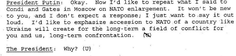 anatolium's tweet image. Vladimir Poutine a Georges W. Bush il y a vingt ans.

Ce document vient d’être déclassifié.
