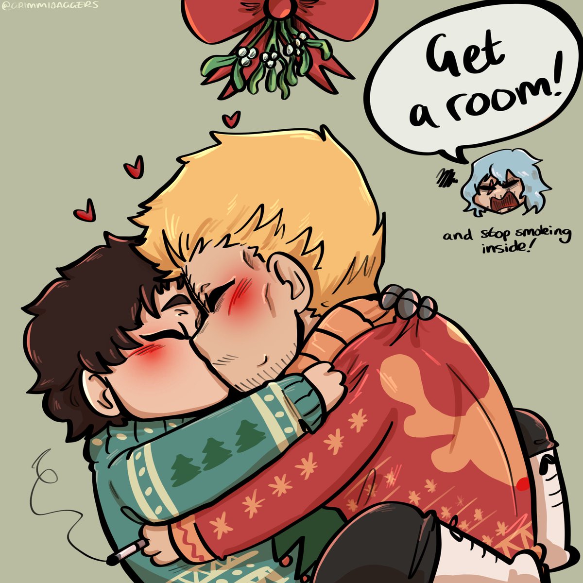 grimmijaggers's tweet image. TwicePress commission for Bubblypeachymitsuri!
Featuring a grumpy little Tomura hehe 
#mha #LoV