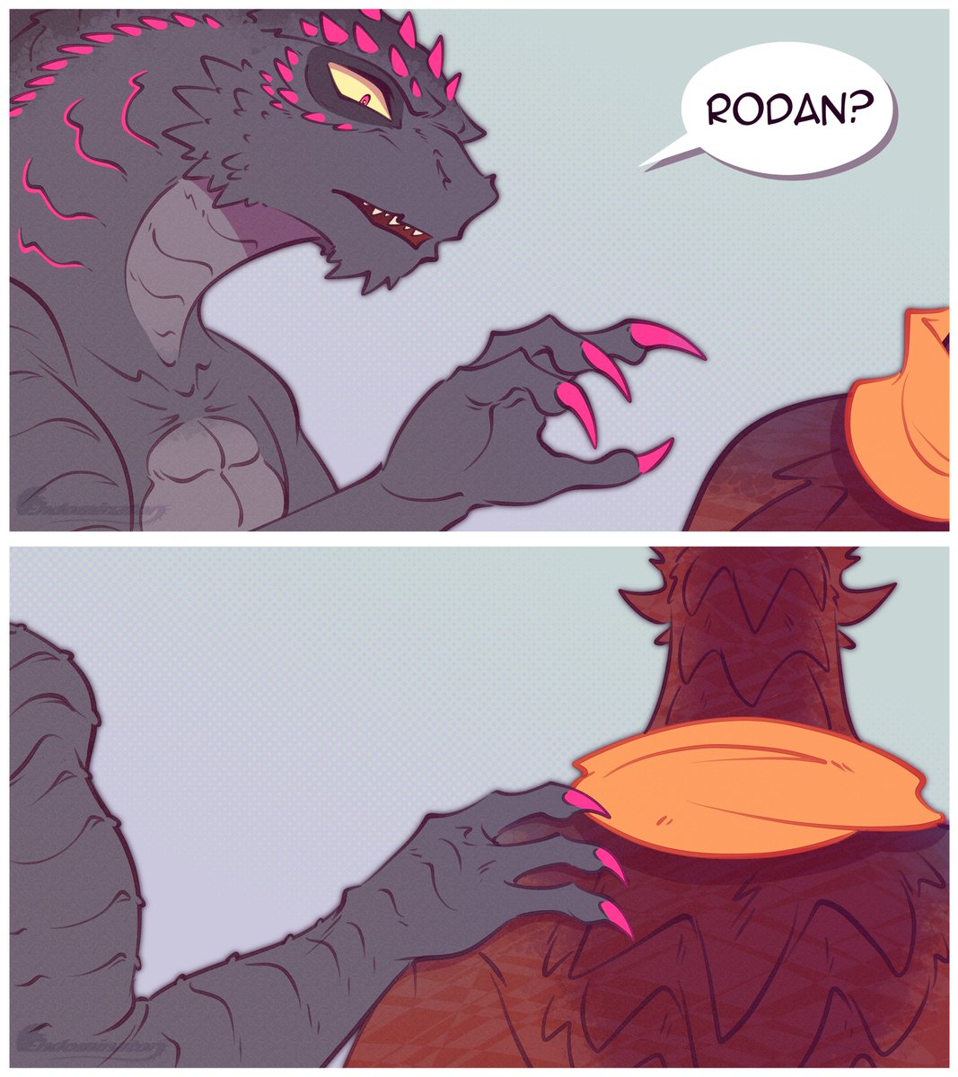 Endominator1's tweet image. Merry Christmas!

#Godzilla #Rodan #monsterverse #ゴジラ #Christmas #MerryChristmas