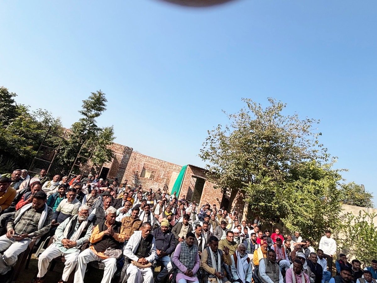 📍कौशल भवन, कुम्हेर 

डीग-कुम्हेर विधानसभा के भाजपा के 6 मंडलों की SIR (द्वितीय चरण) की BLA-2 कार्यशाला को संबोधित किया। प्रथम चरण में सभी BLA’s ने कठिन परिश्रम करके मतदाता सूची के शुद्धिकरण में महत्वपूर्ण योगदान दिया है।

#शैलेश_आपके_साथ #Kumher #Deeg #PeopleFirst