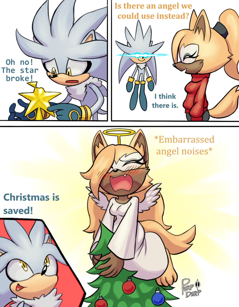 Purp_in_exile's tweet image. #SilverTheHedgehog #WhisperTheWolf #silvisper