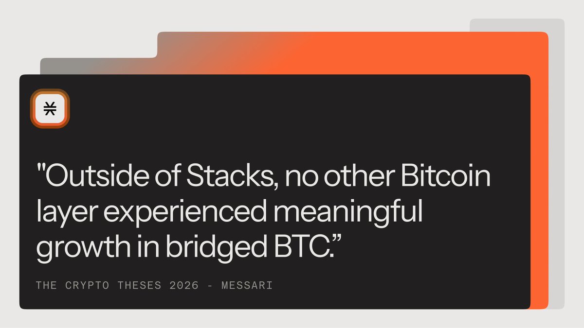 JUST IN: @MessariCrypto in their 2026 Theses: 