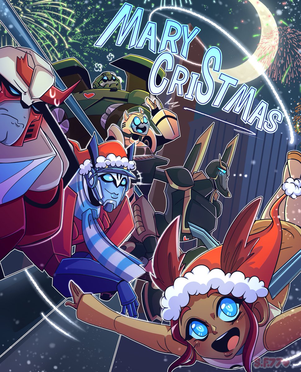 SylveonFrancy's tweet image. Merry Christmas my sweetsparks 🎄🎁💗🌸
#megop #Transformers #tfa #transformersanimated #megatron #OptimusPrime #bumblebee #bulkhead #prowl  #Ratchet