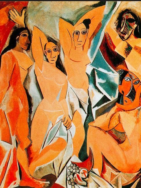 Pablo Picasso
The Young Ladies of Avignon, 1907