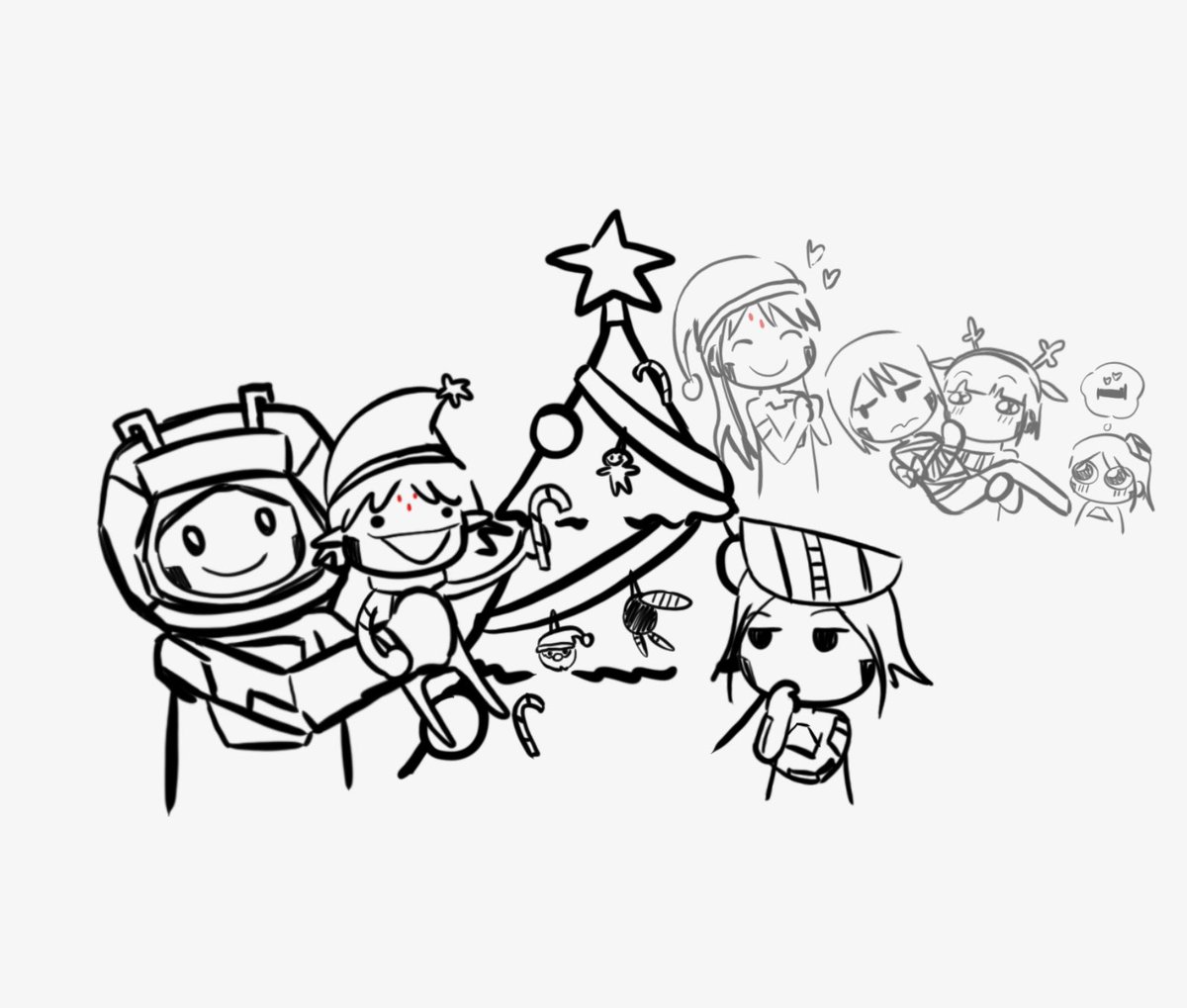 MiLk_2002a3's tweet image. ✨🎄✨
#signalis 
#signalisfanart