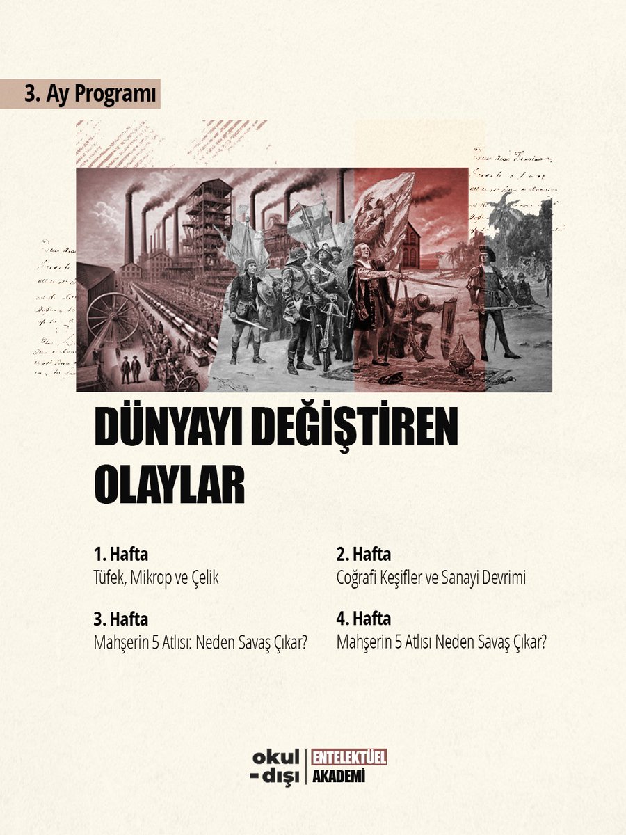 Yavuz Yiğit ile <a href="/YavuzYigit/">Yavuz Yiğit</a> Entelektüel Akademi Başlıyor.
 Başlangıç: 8 Ocak
🕗 Perşembe | 20.00
💻 Online

başvurmak için:
okuldisi.com/urun/yavuz-yig…
