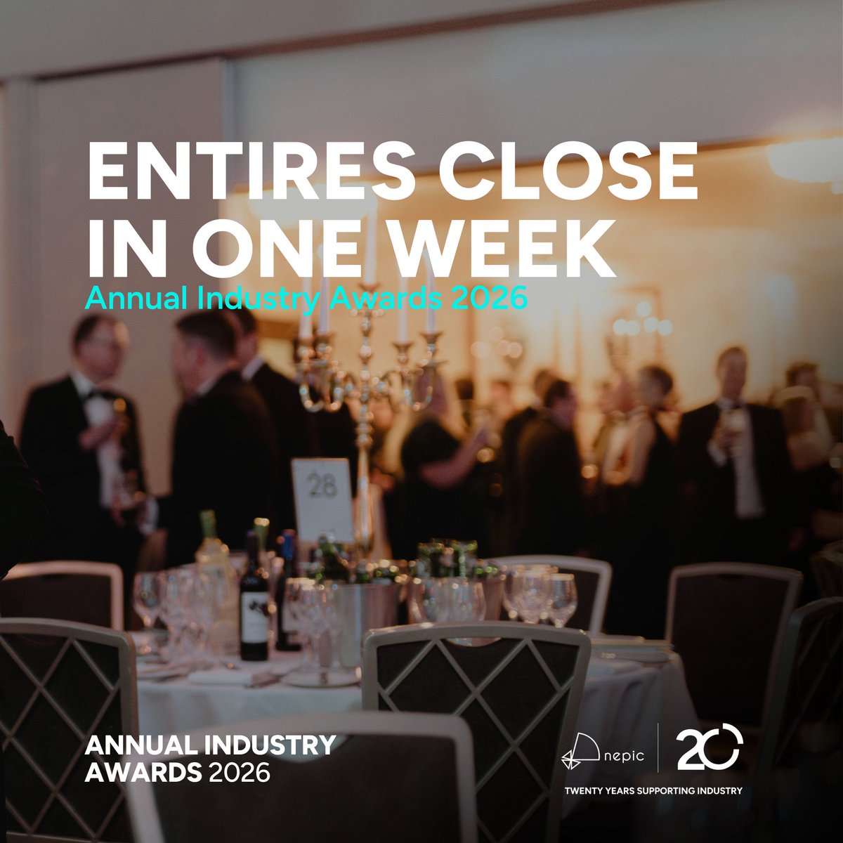 Entries for our Annual Industry Awards close in one week ⏳

Our Industry Awards celebrate the outstanding achievements of the companies and individuals who make up the processing industries in the North East of England.

To nominate 🔗 nepic.co.uk/event/nepic-an…