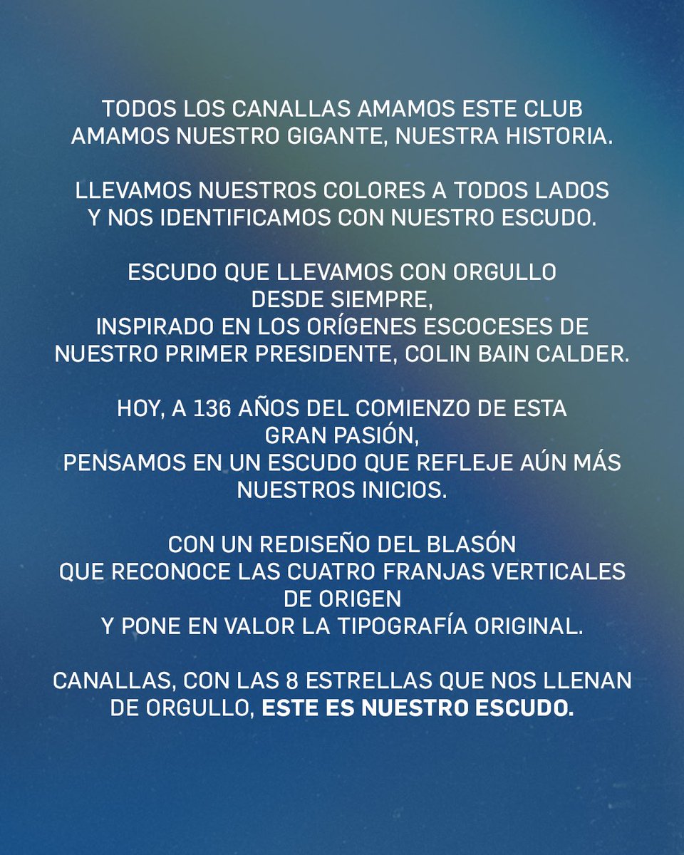 RosarioCentral's tweet image. 136 años de historia 💛💙🛡️

Una actualización del escudo que honra nuestros orígenes.