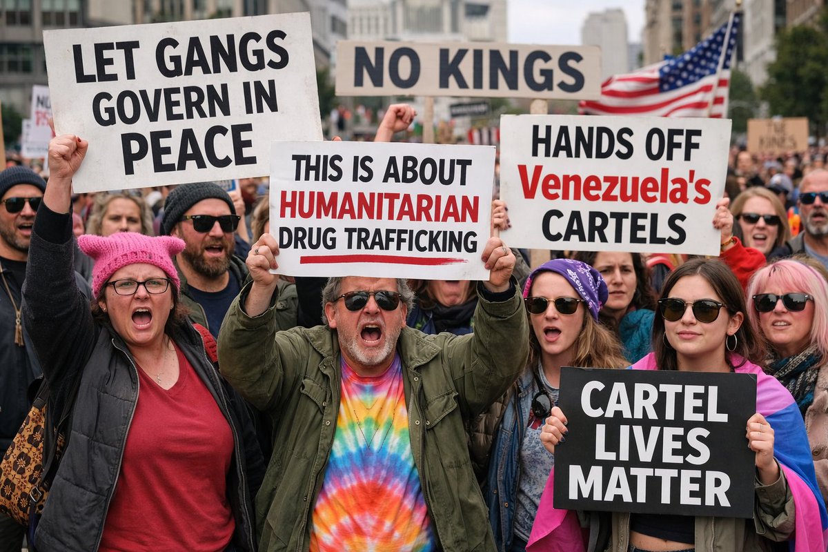 acathleen5's tweet image. The left