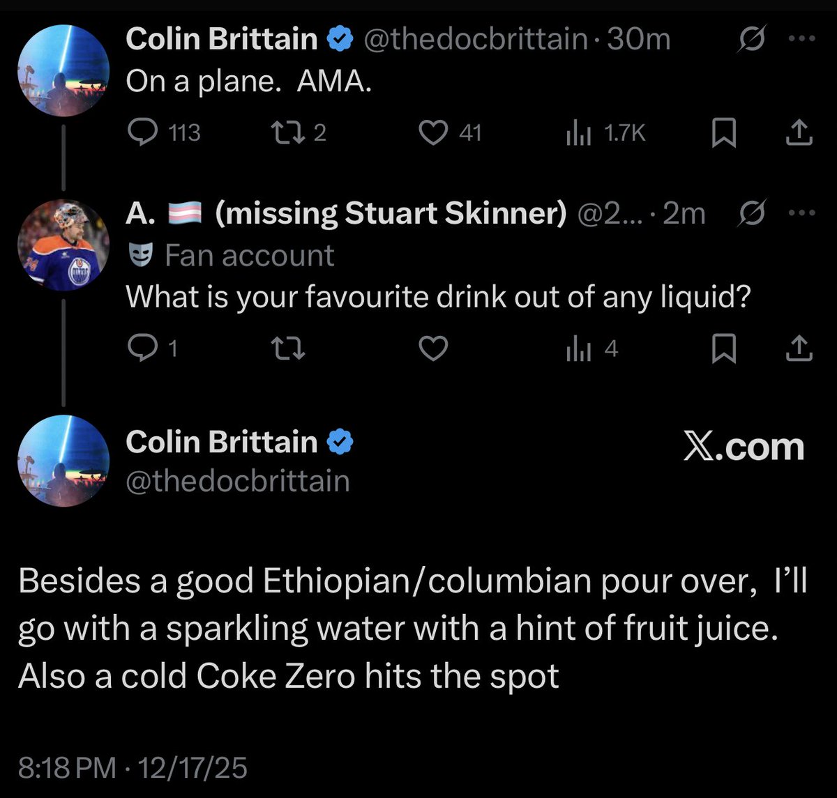 What Did Colin Brittain Delete? (@didcbdelete) on Twitter photo 