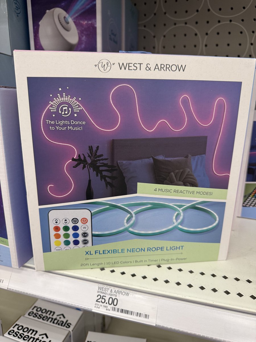 They’re selling the party 4 u light rope at target.