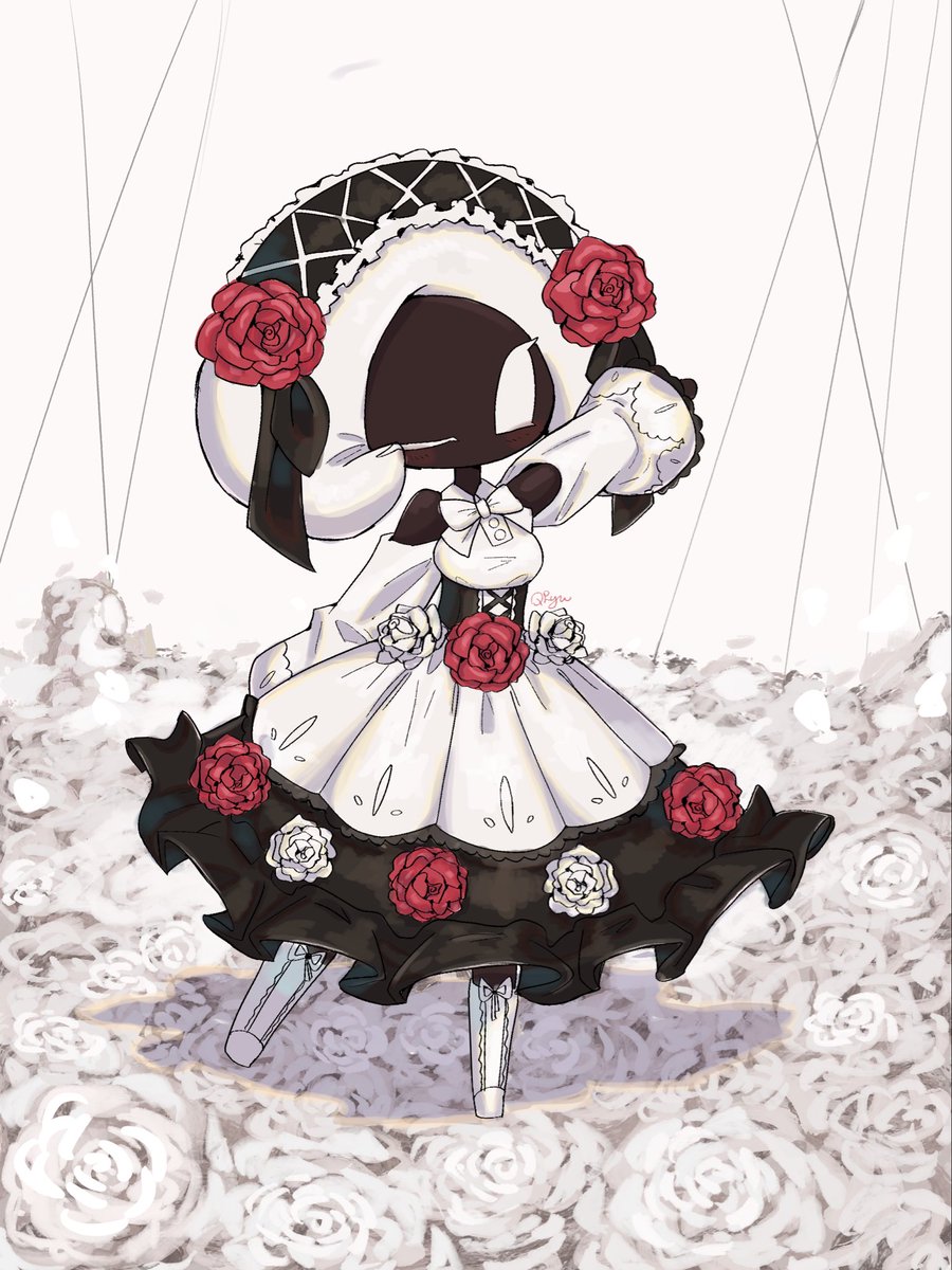 17Hornet77987's tweet image. #silksongfanart  lace🌹⚪️