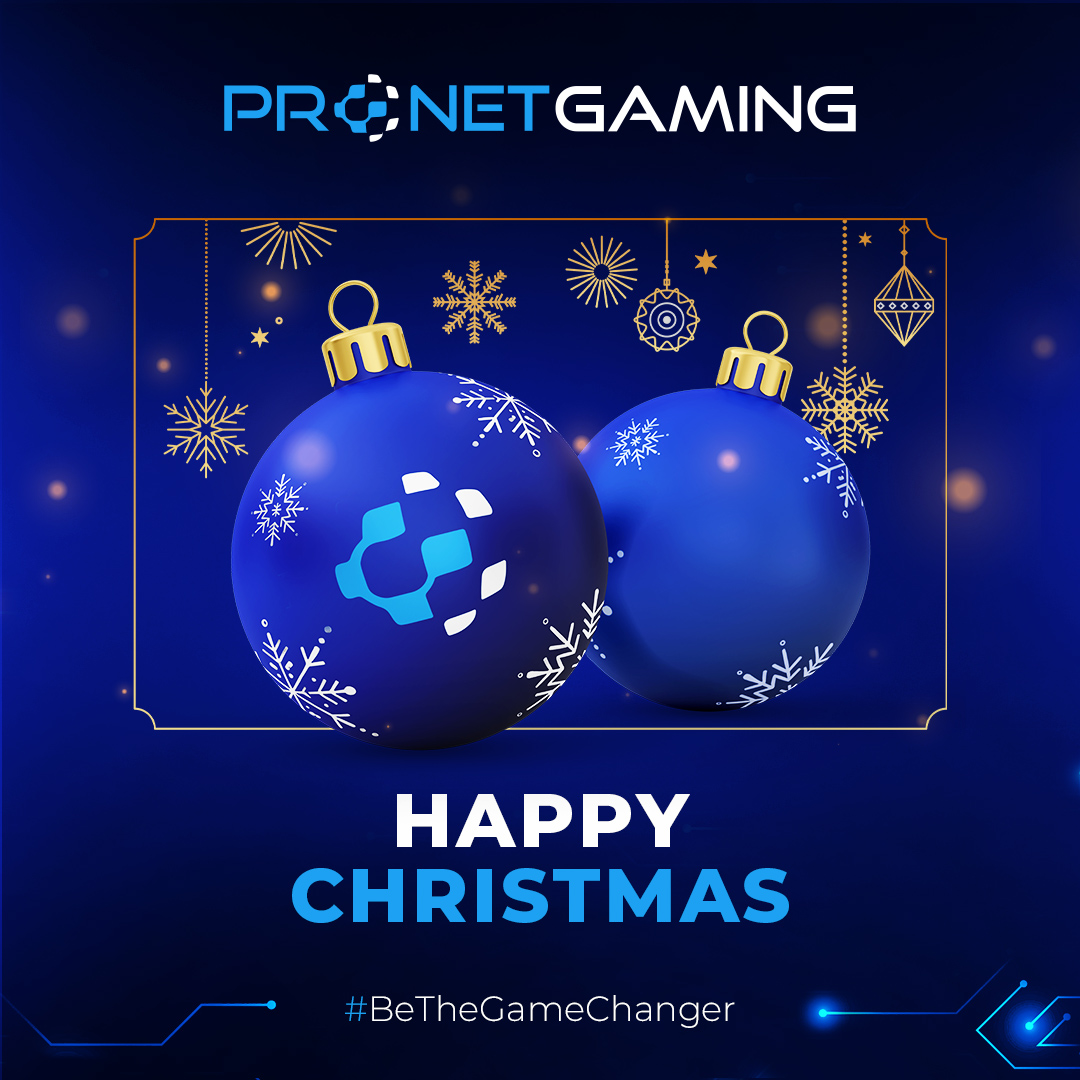 🎄This Christmas, we’re grateful for the trust and collaboration of our partners and operators worldwide. Thank you for being part of the Pronet Gaming journey in 2025. Wishing you a joyful holiday season! ✨

#BeTheGameChanger
