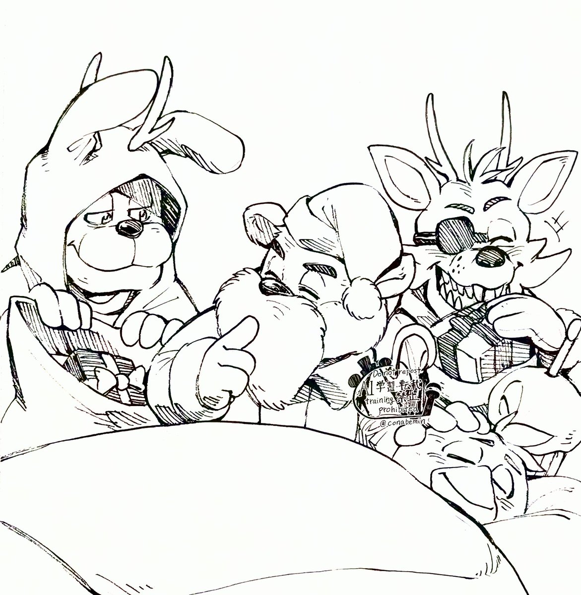 🎅
※獣人化注意