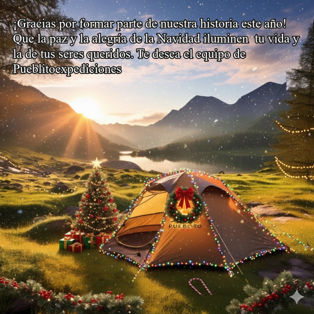Pueblitoexped's tweet photo. Feliz Navidad para todas y todos nuestros amigos, 
abrazos con mucho cariño de parte del equipo Pueblitoexpediciones https://t.co/gzlu1dNxbY
