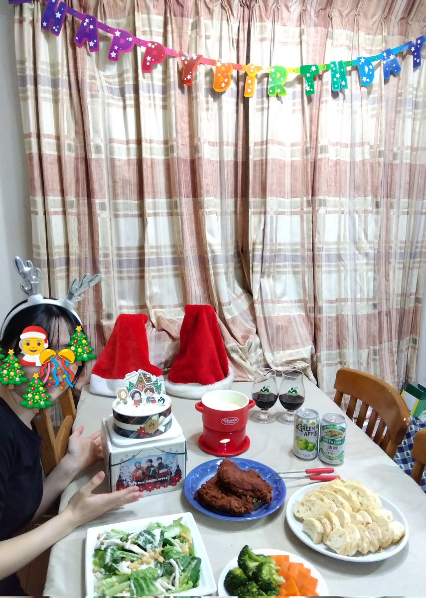 setanami's tweet image. MerryXmas🎄12.24娘&amp;amp;12.17息子Birthdayなので、今年は ＃ミセス のXmasケーキと、＃パペットスンスン のXmasケーキに。笑。天馬さん、娘にお祝いMessageをありがとうございます✨💕✨最高のBirthdayになりました🎄サポ友S様にも感謝✨ ＃よーじや ＃はなほのか 娘特に気に入ってました💕 #松田天馬