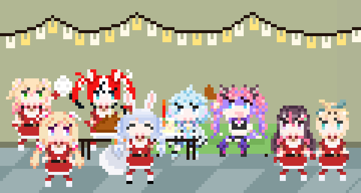 メリクリぺこ～
#メリクリぺこパーティ #ぺこらーと