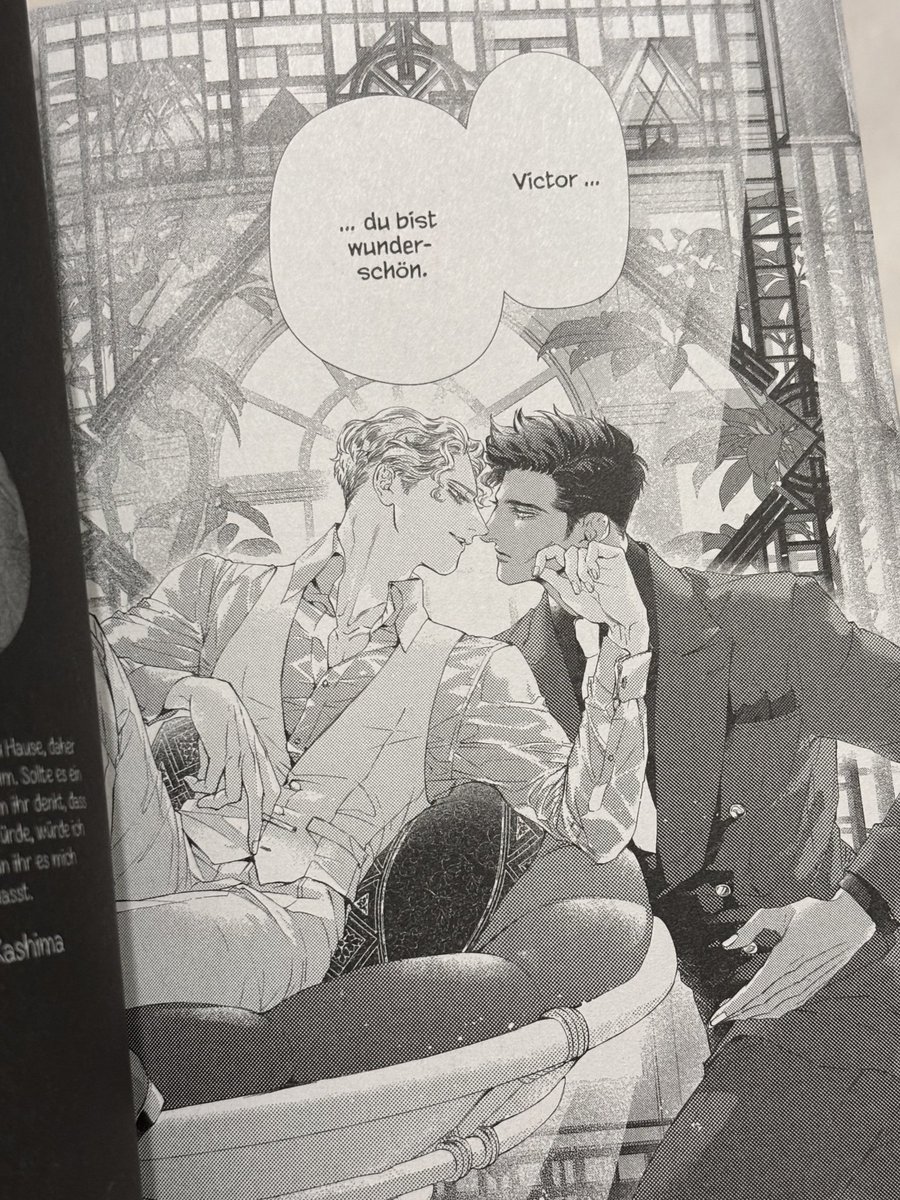 『わが美しきヴィクター』ドイツ語版の献本をいただきました！かっこいい✨