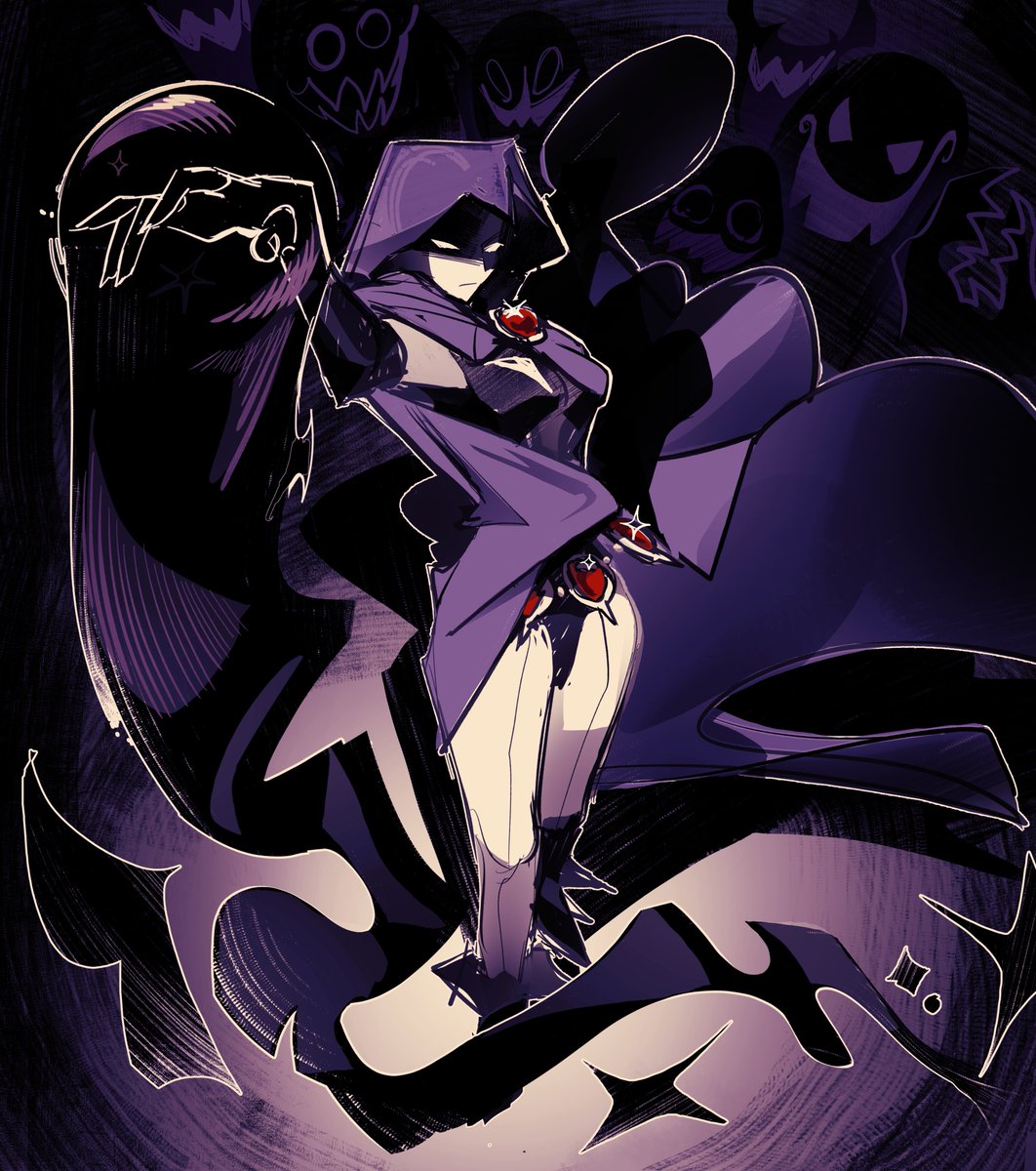 #Raven doodles  
#TeenTitans