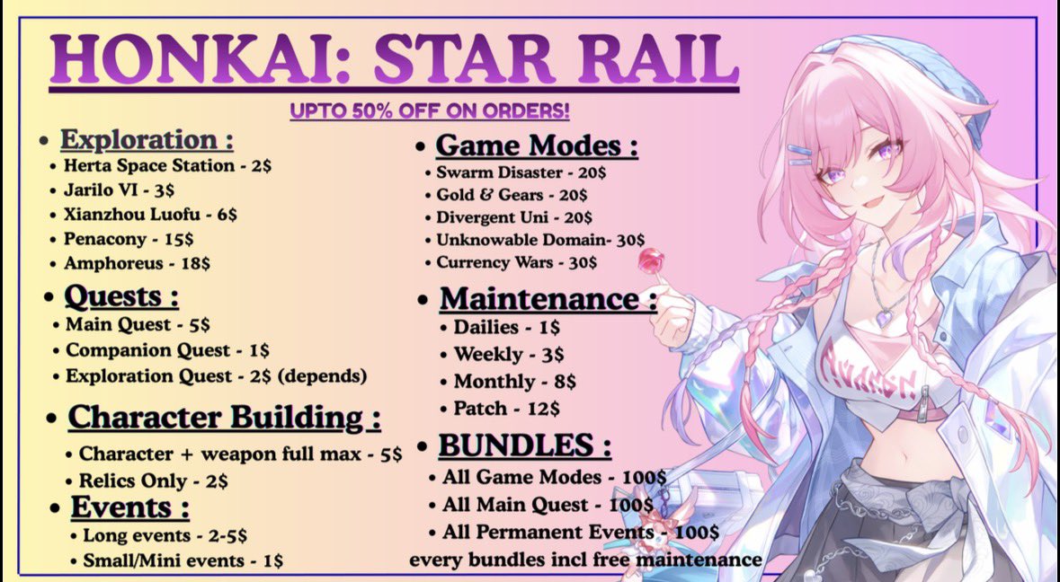 ravenpiloting's tweet image. ANOTHER NEW!! CHRISTMAS SALE IS FINALLY HERE FOR HSR ZZZ AND WUWA!! 🥳
Also lahai - roi special offer for wuwa is here aswell! &amp;gt;&amp;lt;
upto 50% off on many offers for hsr + wuwa + zzz for the first 10 clients!

to avail or any questions u can DM me!^^

LIKE and RT are very…