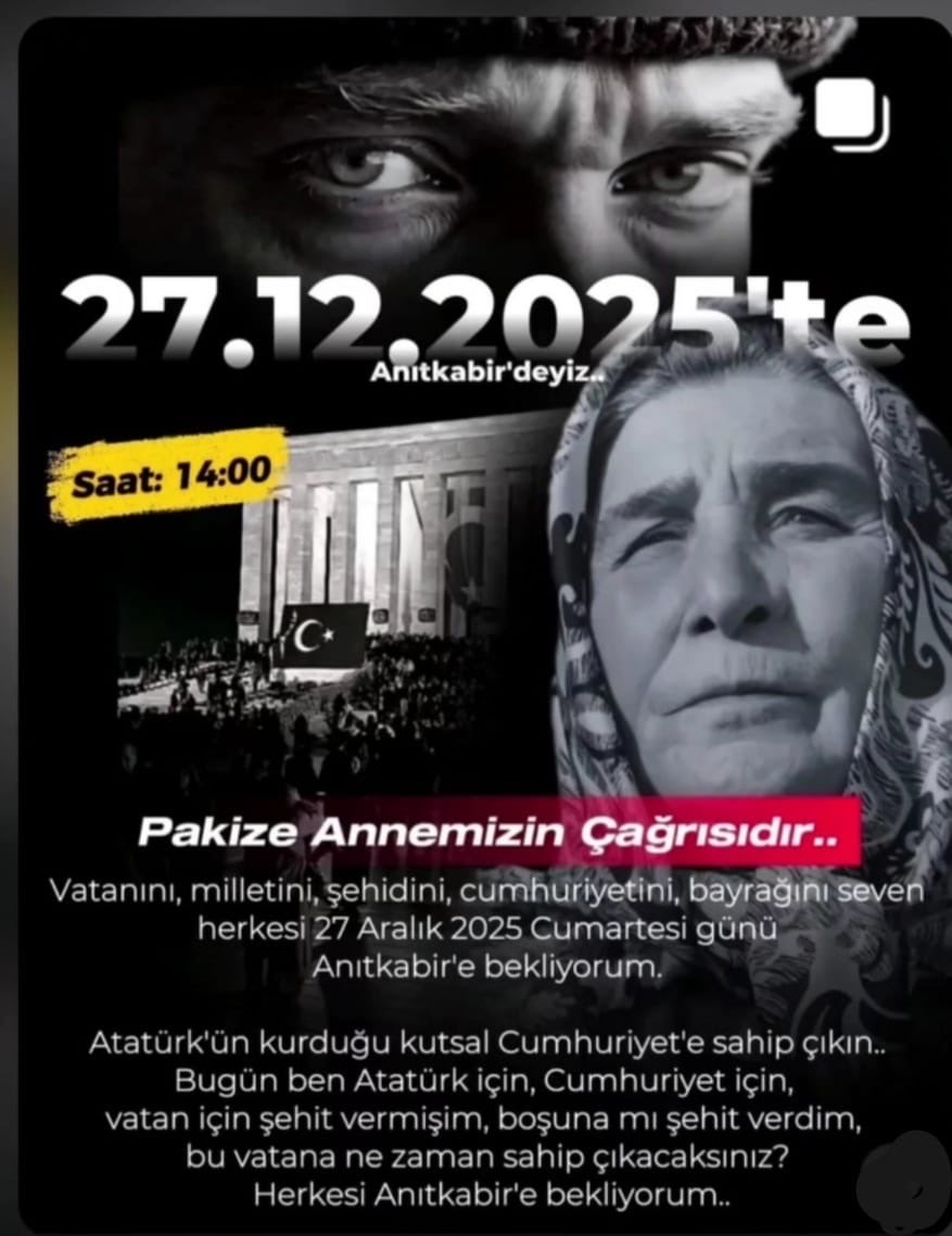 🇹🇷NE MUTLU TÜRKÜM DİYENE 🇹🇷
Milletçe varlığımız, birliğimiz için, hainsiz-terörsüz, 
bölünmez 
TÜRKİYE  CUMHURİYETİMİZ için, vicdanı, imanı, onuru, Şehidi, Gazisi için, geleceğimiz için hadsizleşen tüm düşmana ve işbirlikçilerine karşı
Milli İradenin ortaya koyulacağı