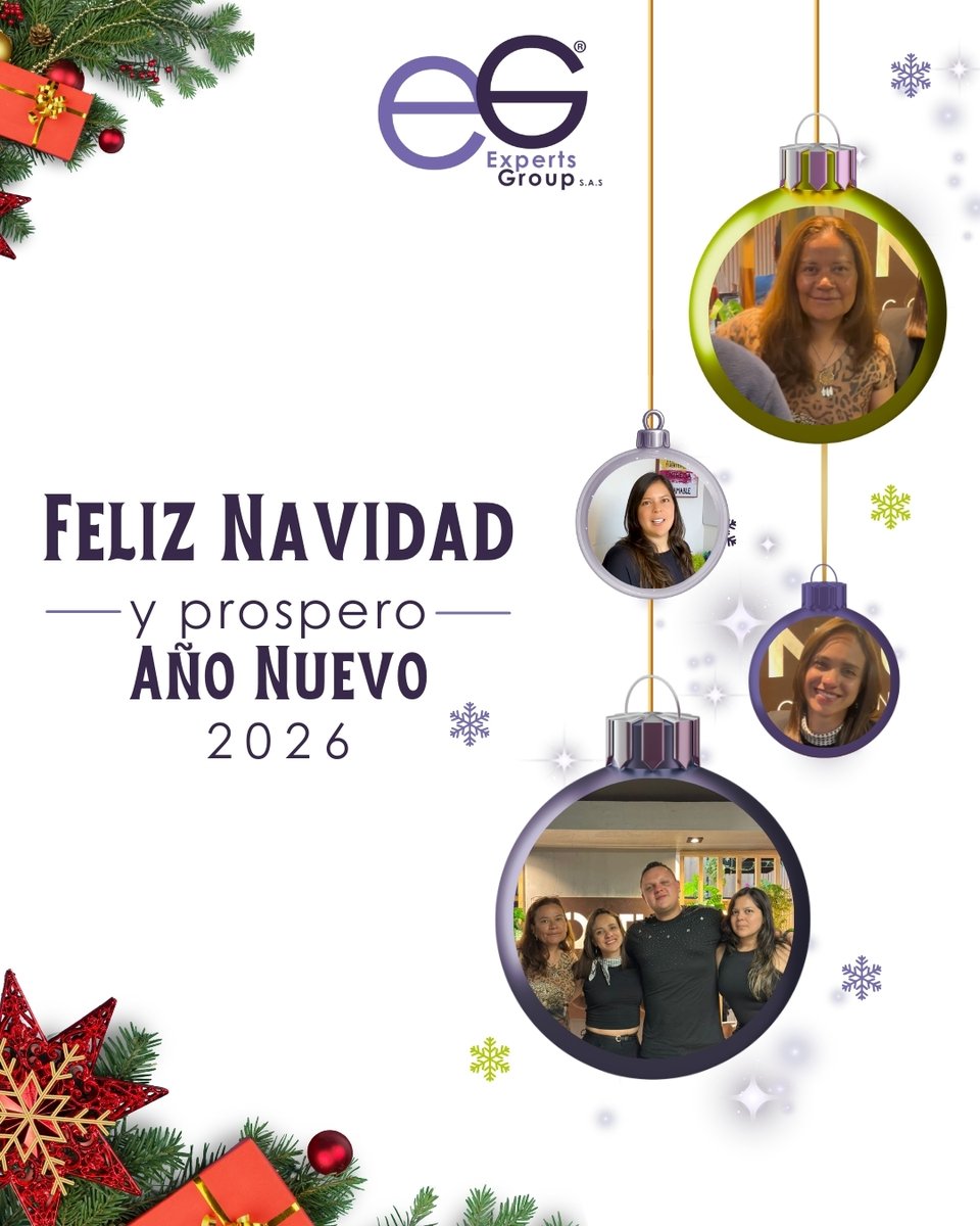 expertsgroupsas's tweet photo. La Navidad nos invita a hacer una pausa, agradecer el camino recorrido y valorar a quienes hacen posible crecer con sentido.

Gracias por confiar en el conocimiento, creer en la calidad y apostar por decisiones conscientes.

— Experts Group https://t.co/wGKOIM7egF